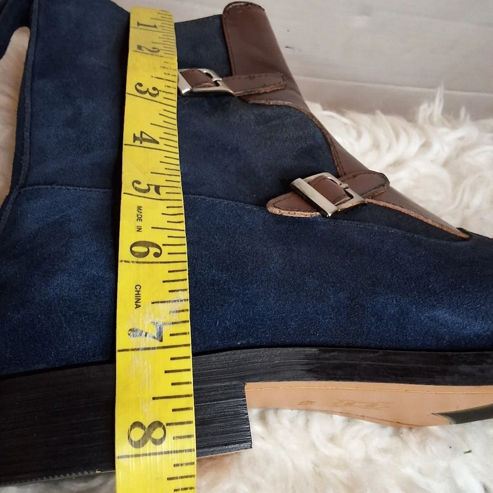 Unbranded Double Monk Strap Ankle Boots European Style 45 11.5-12